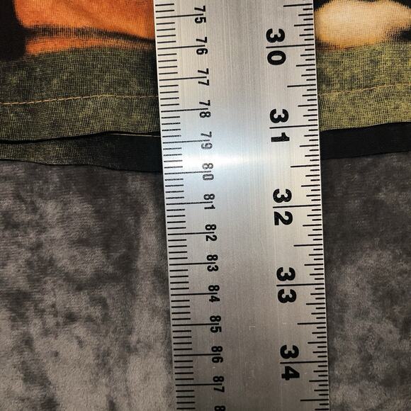 Scarface Tony Montana AOP Button Shirt Men’s XL Dragonfly Sunset Graphic Vintage - Picture 8 of 8